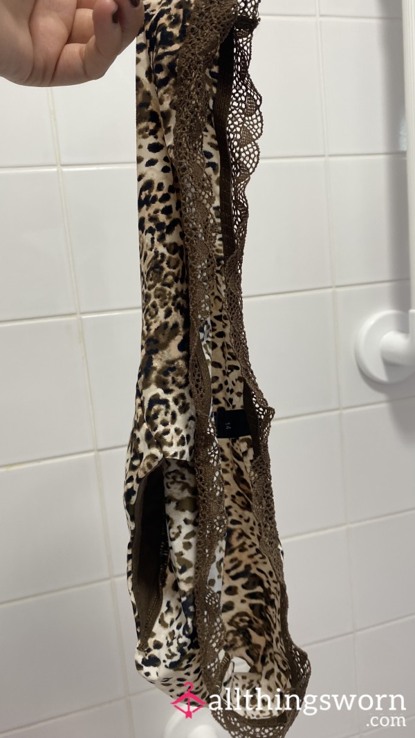 Leopard Print Panties