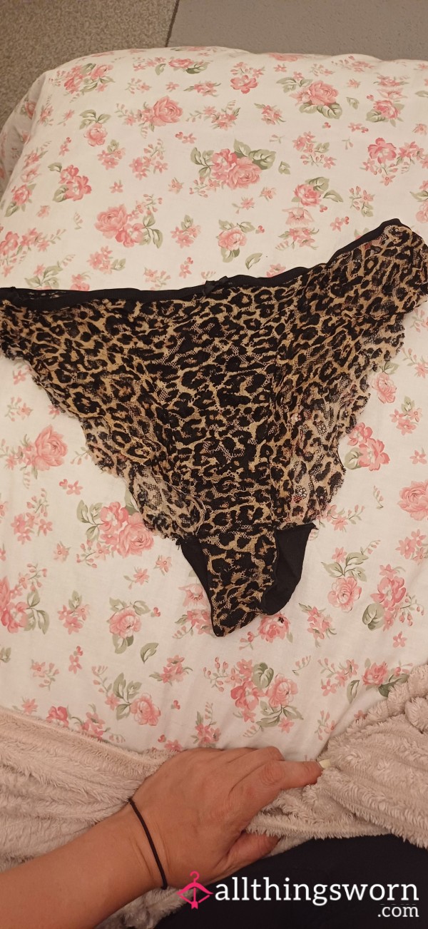 Leopard Print Panties