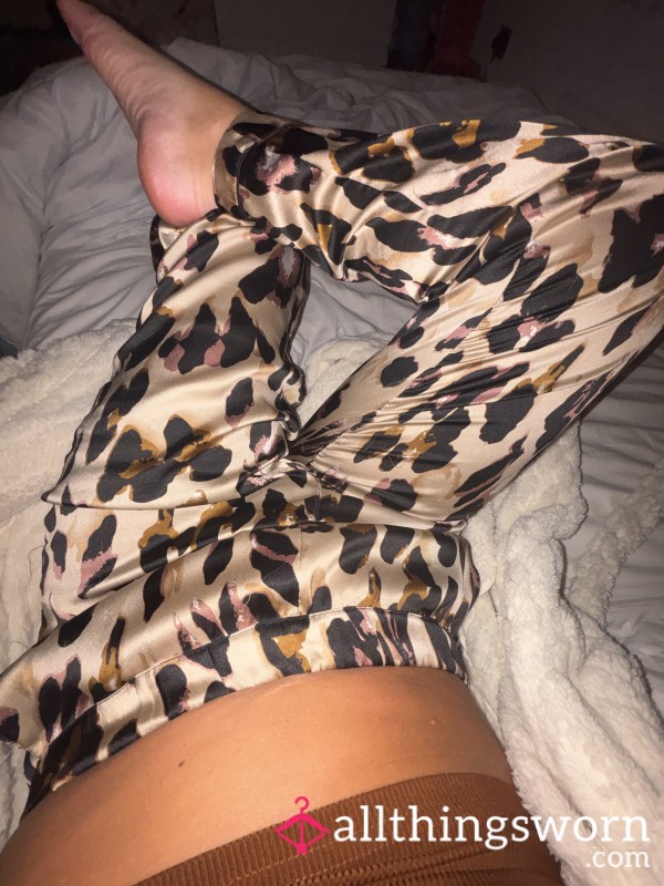 Leopard Print Pjs Pants