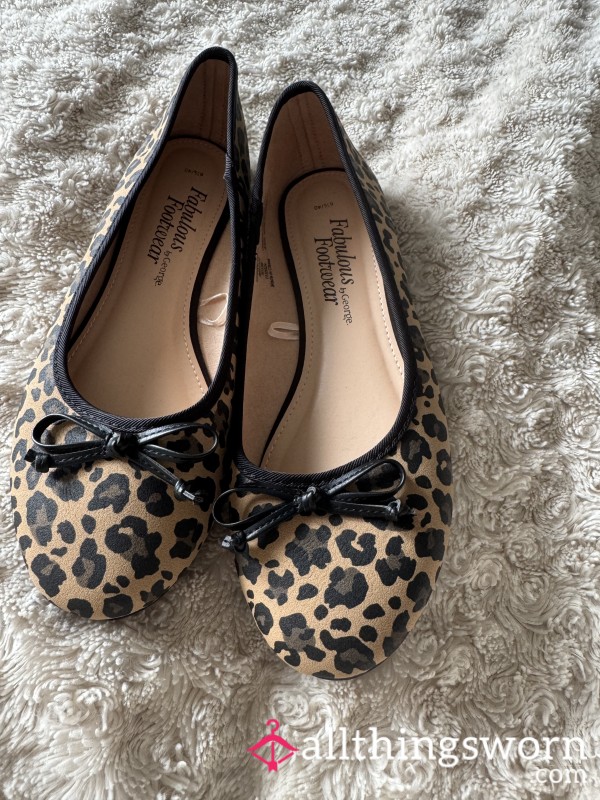 Leopard Print Pumps