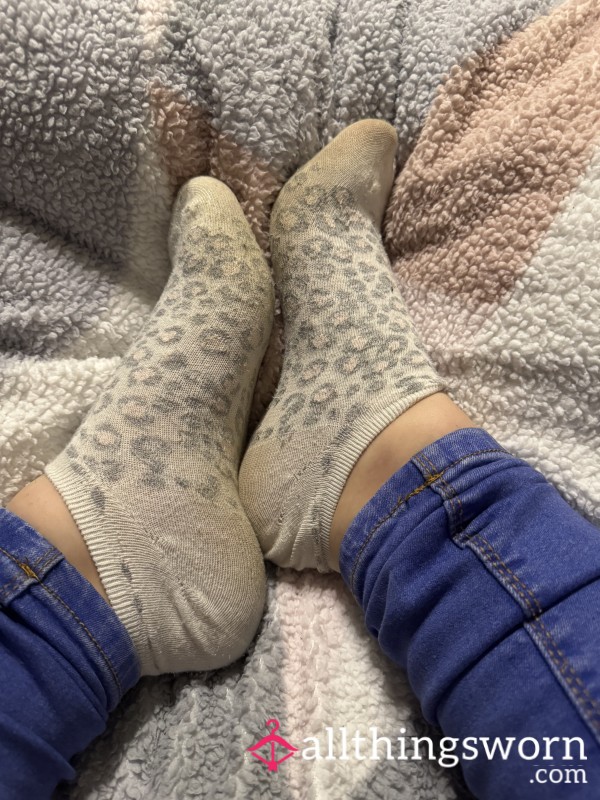 Leopard Print Socks