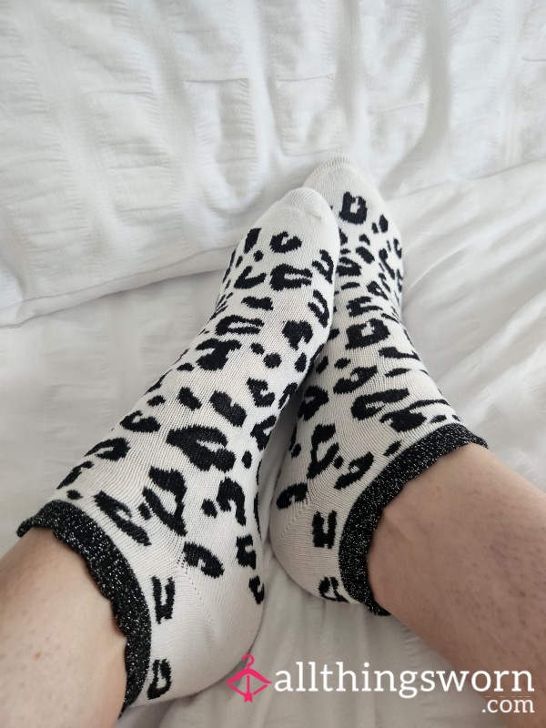 Leopard Print Socks - 24hr Wear Included