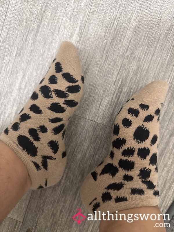 Leopard Print Socks