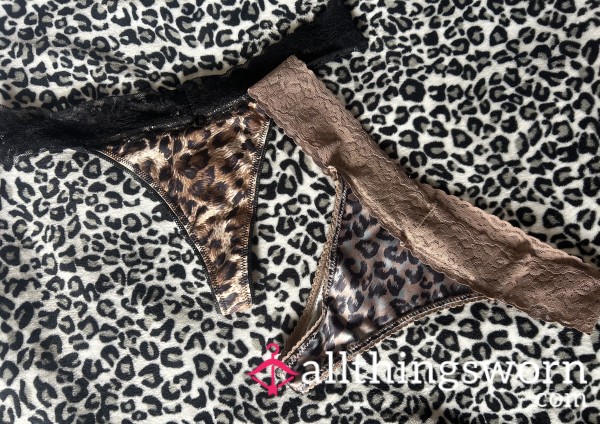 Leopard Print Thong 🐆