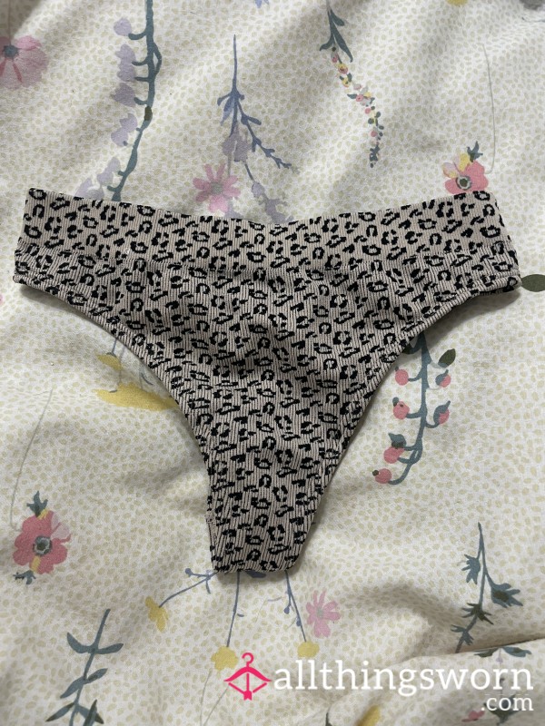 Leopard Print Thong 🐆