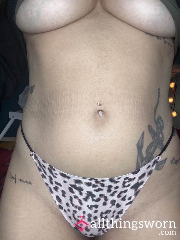 Leopard 🐆 Thongs