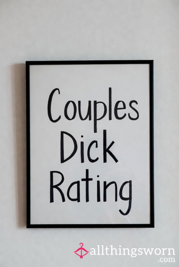 Let Me And Alpha Rate Your D*ck