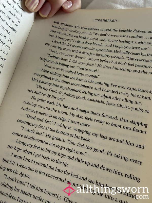 Let Me Be The Audio Player Of A Raunchy Chapter Of My Book🤭