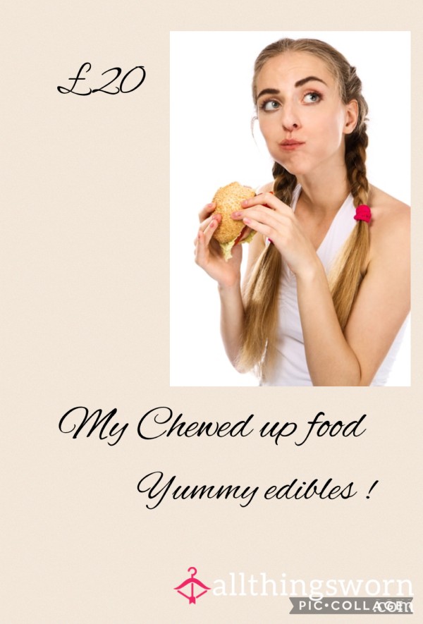 Let Me Feed You …all Pre-chewed & Mixed With By Me