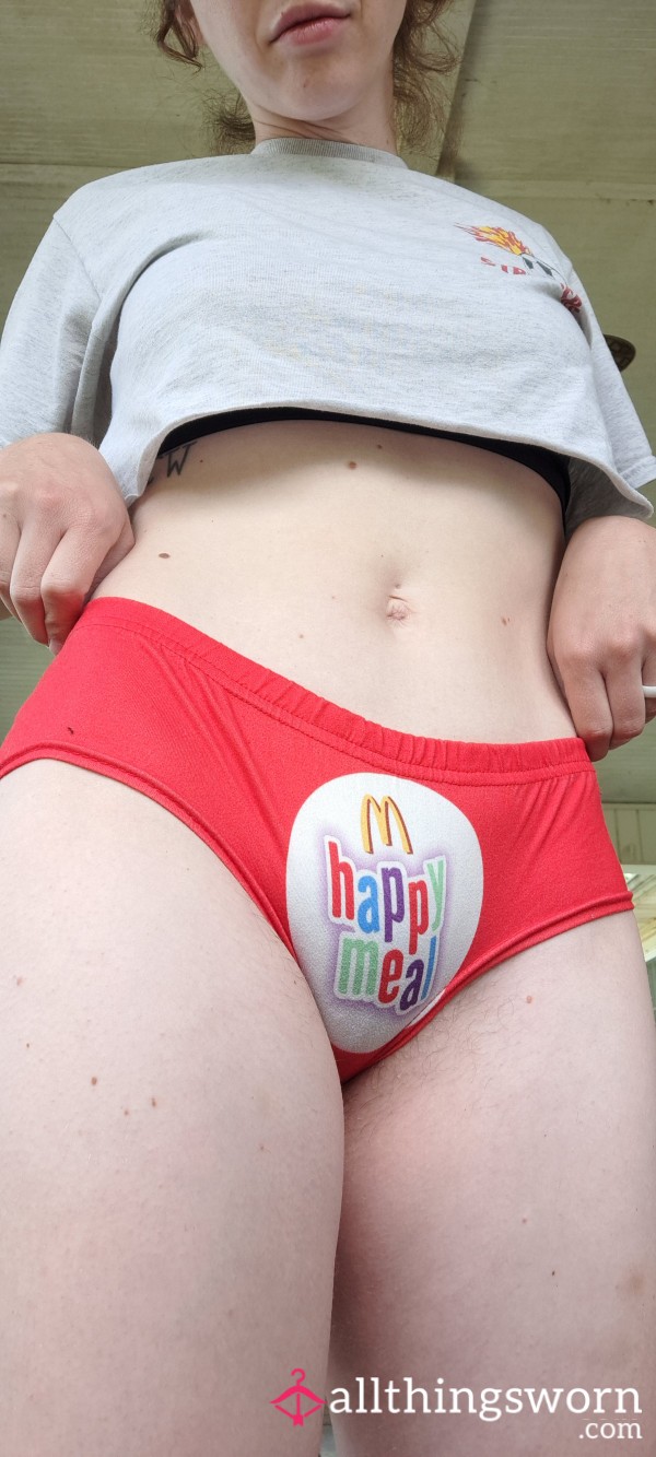 Let Me Make You Happy 😝 • Novelty Panties • Cotton Blend • Small