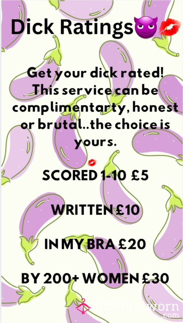 Let Me Or The Girls Rate You...