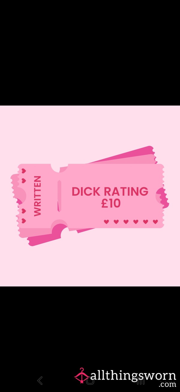 Let Me Rate That D*ck!!
