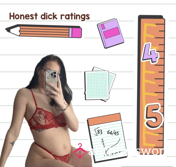 Let Me Rate Your C*ck 🐓
