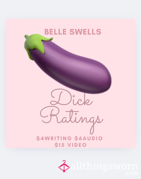 Let Me Rate Your D*ck