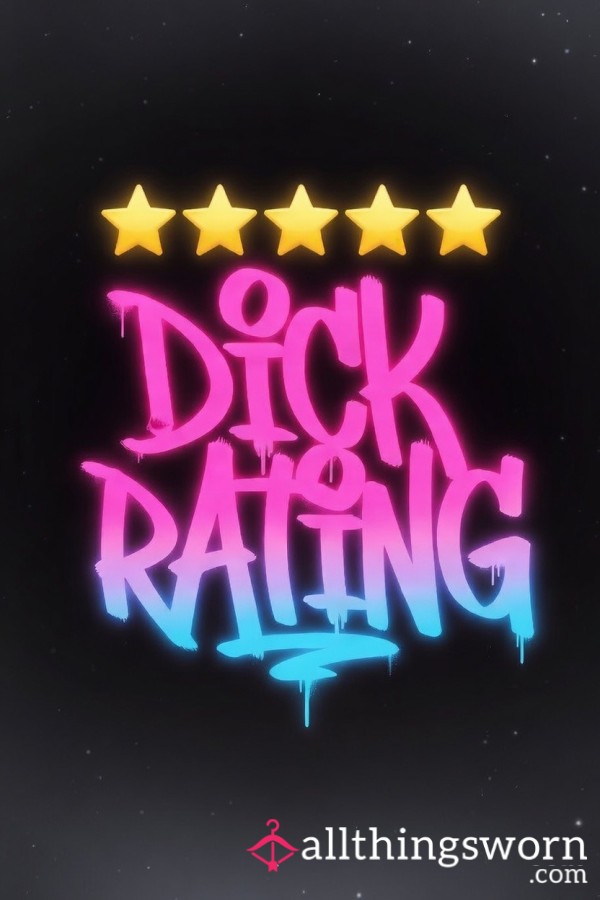 Let Me Rate Your D*ck 😈😈