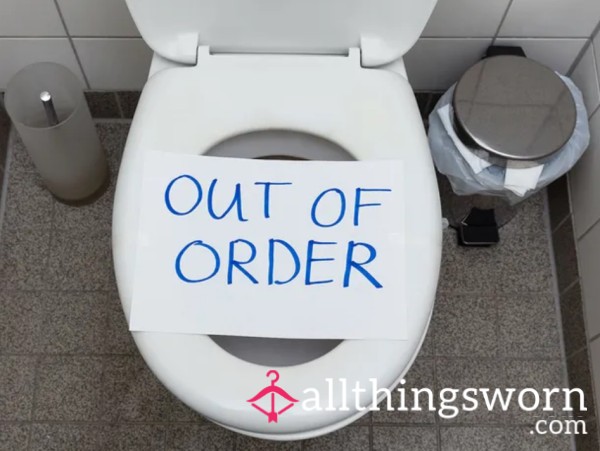 Let Me Use You As My Toilet!