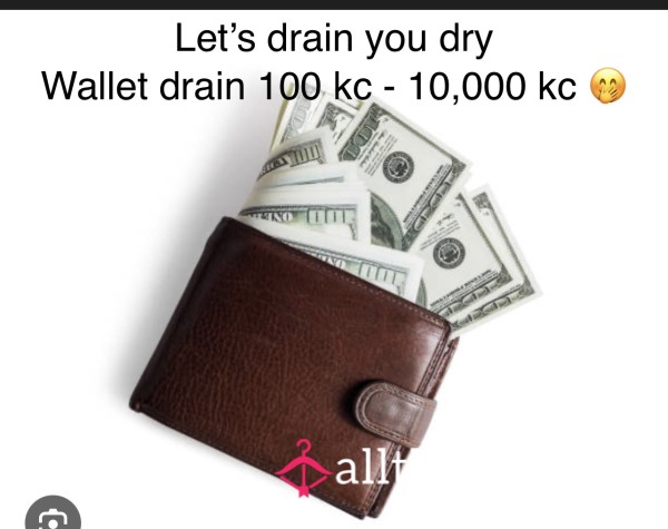 Let Mistress Drain Your Wallet