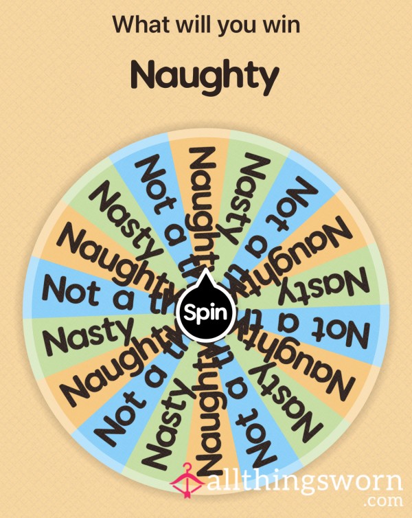 Let My Wheel Decide What You Shall Receive
