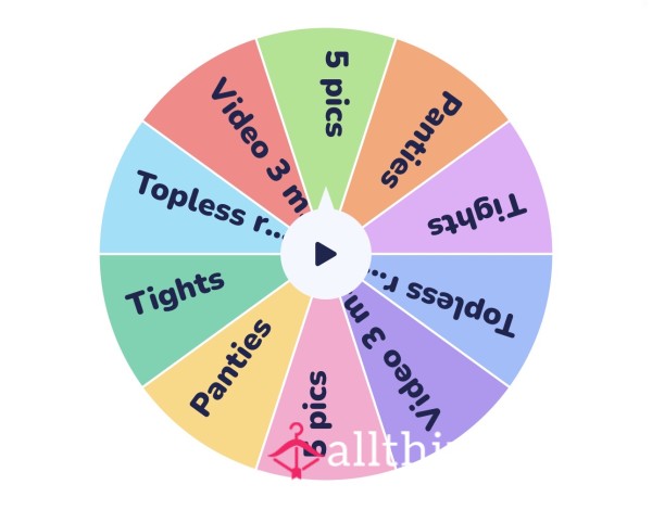 Let The Wheel Chose What You Get 👀