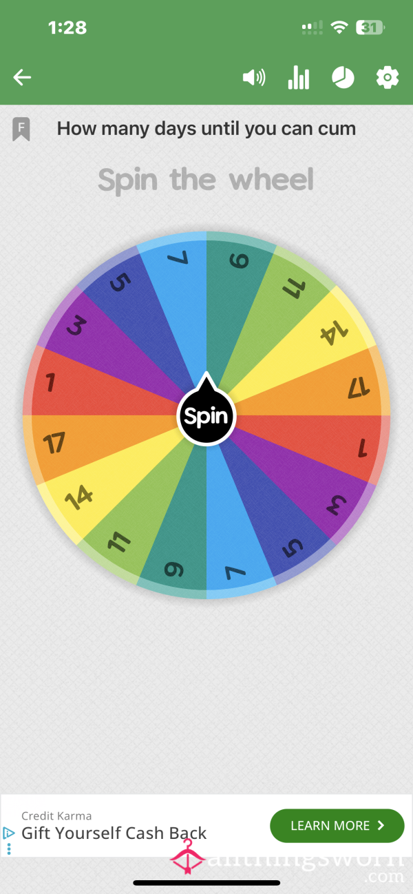 Let The Wheel Decide Your Fate