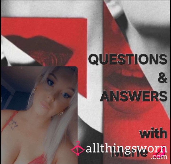 💋Lets Build Our Connection..Q&A💋