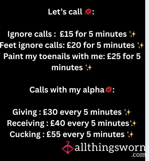 Let’s Call✨