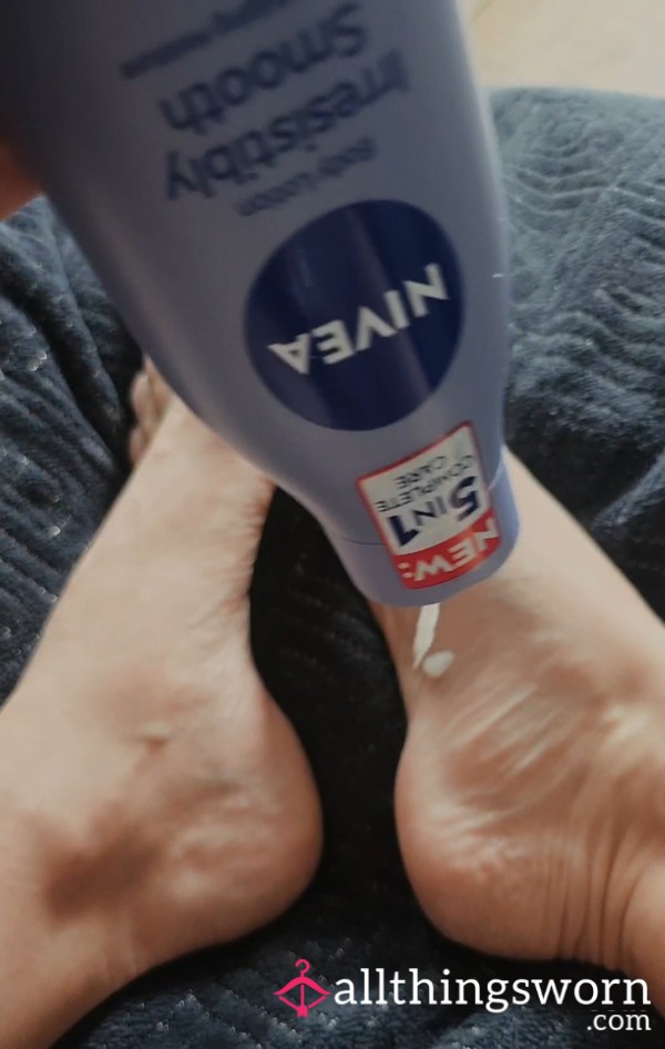 Let's Cream My Feet Together 💦