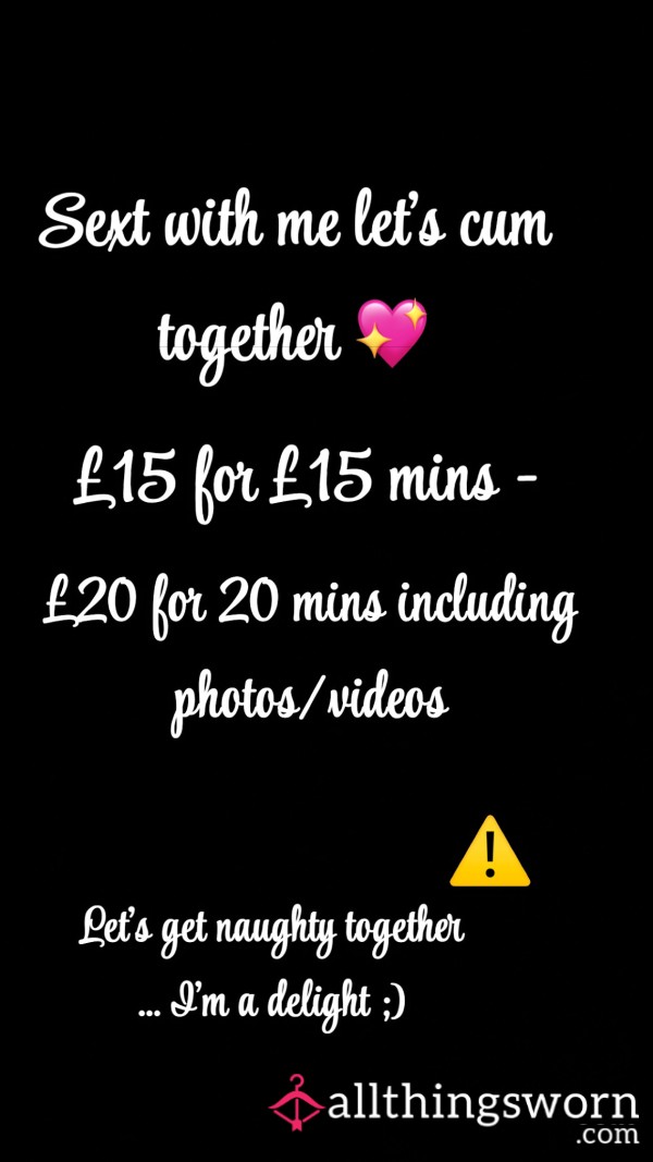 Let’s C*m Together….