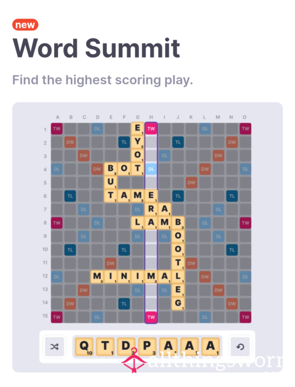 Let's Have A Random Game Of Scrabble 😂