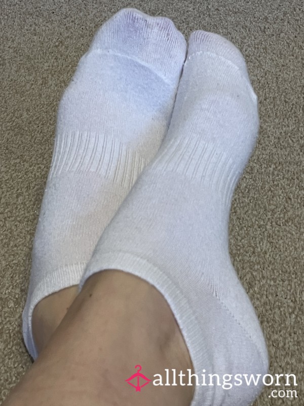 Let Me Make These Snow White Socks Filthy