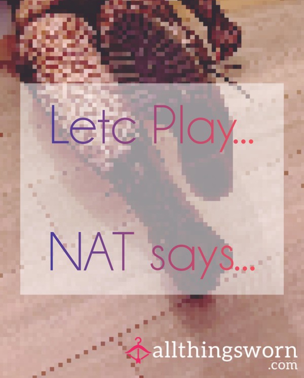 Let’s Play A Game...