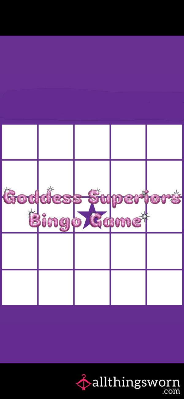 Let’s Play Bingo😈🙇🏻‍♂️