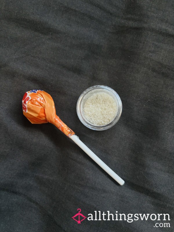 Lick, Dip, Repeat: Foot Dust + Lolly Treat 🍭