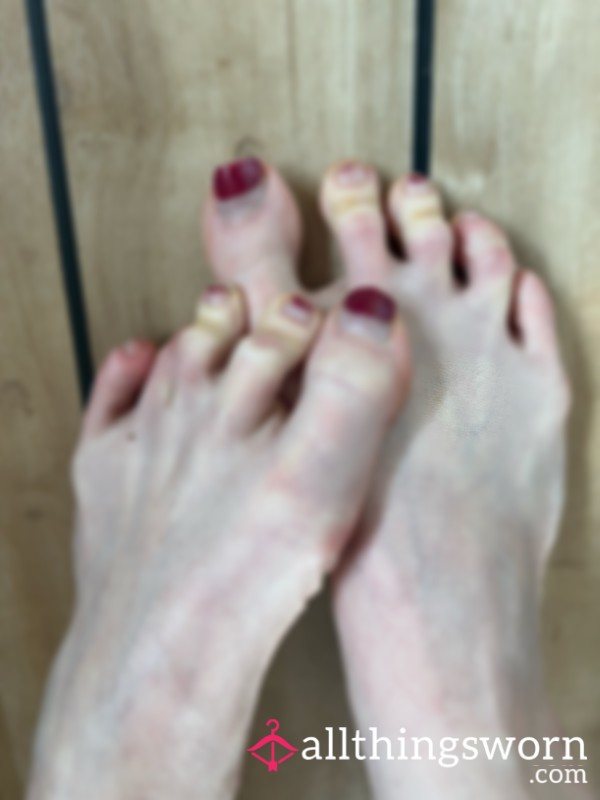 Lick My CRUSTY, FILTHY Feet