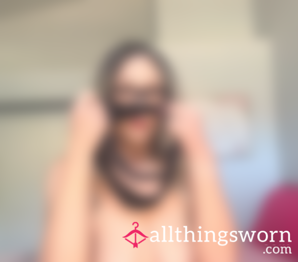 Licking And Sniffing My Hamper Panties