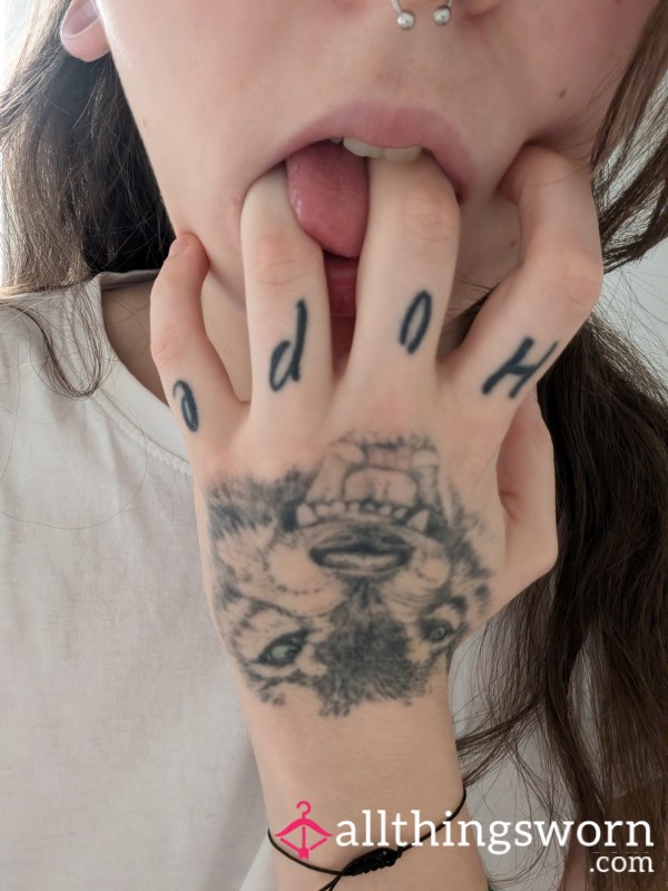 Licking My Pu**y Juices