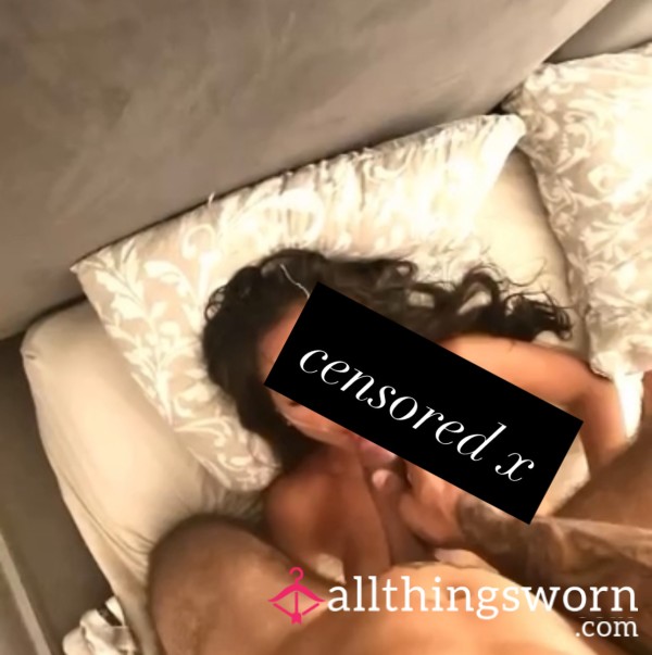 Licking The C*m From My Facial