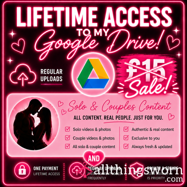 Lifetime Access To My Entire Google Drive!