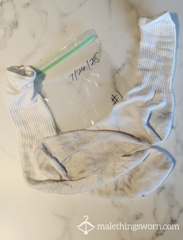 Lifted Post-lift – Sweaty White Crew Socks #1 – 7/26/25