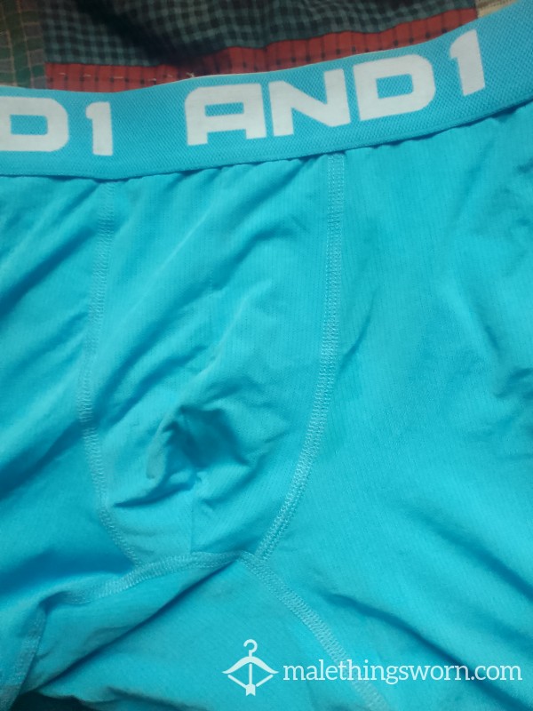 Light Blue And 1 Bxr Briefs, Spandex Material