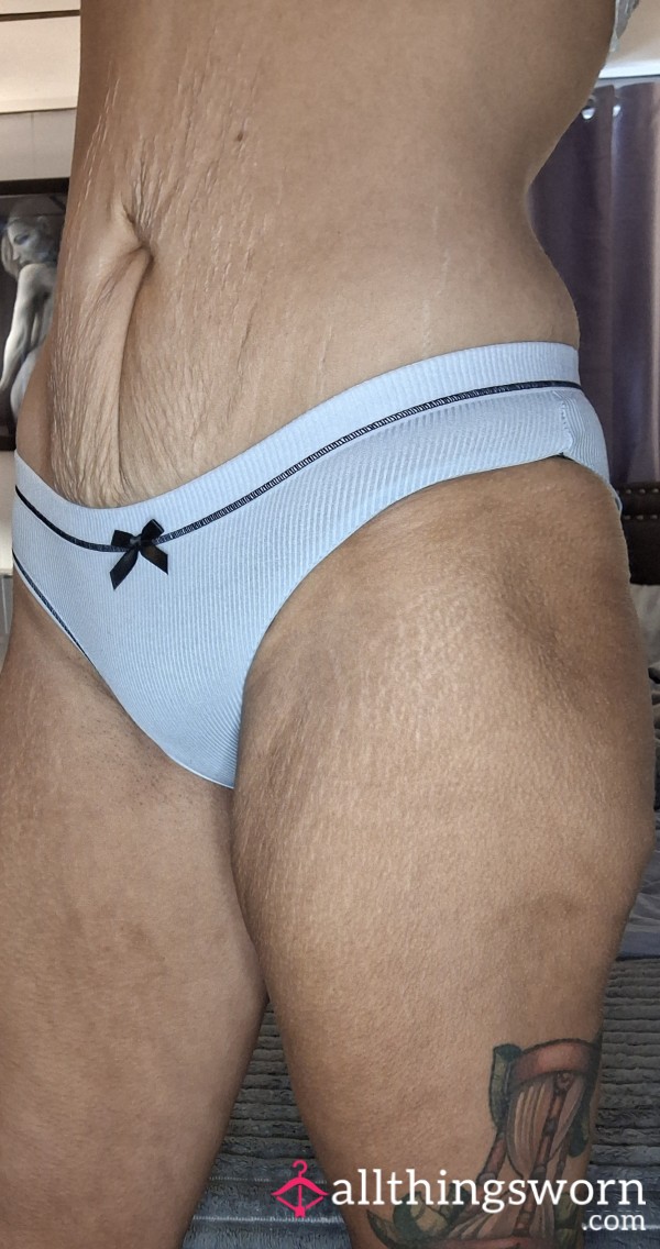 Light Blue Bow Panties
