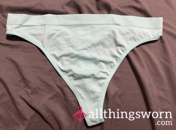 Light Blue Cotton Thong 🌊🐬