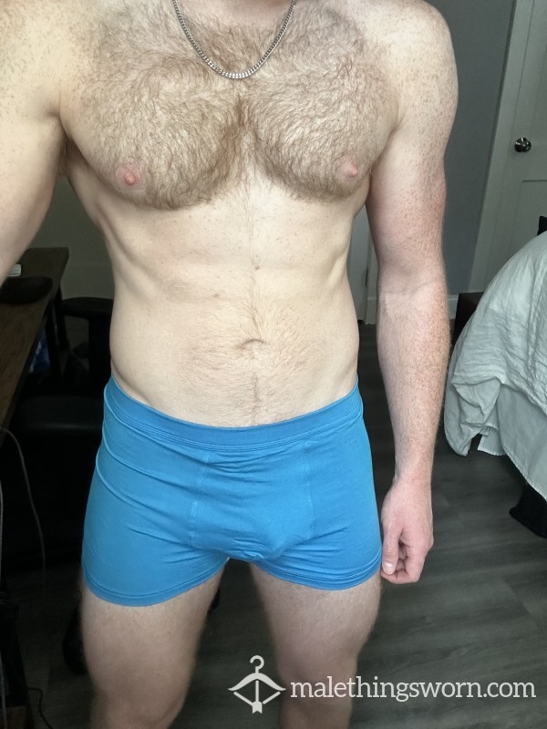 Light Blue Gym Trunks