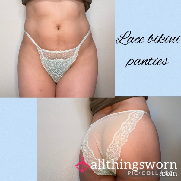 Light Blue Lace Bikini