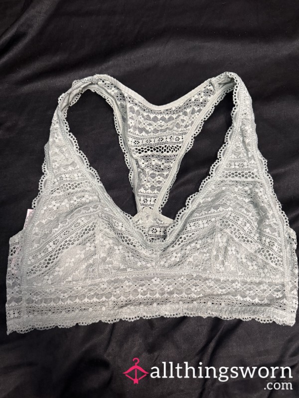 Light Blue Lacy Bra