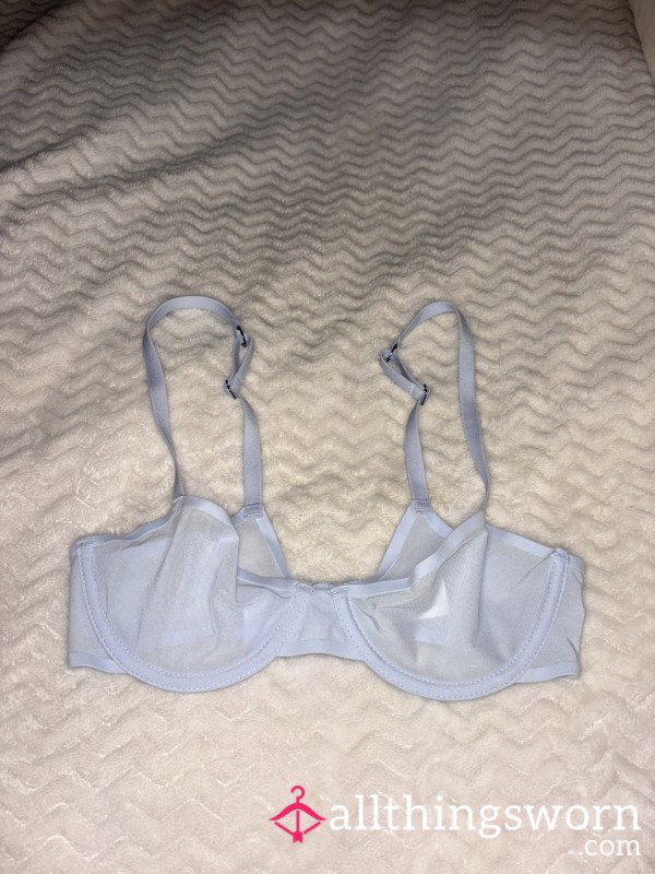 Light Blue Mesh Bralette/bra