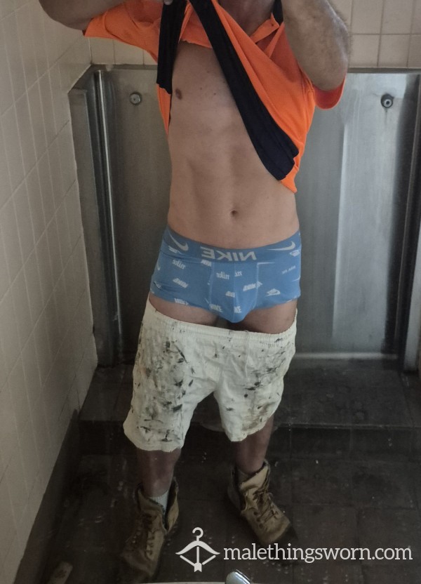 Light Blue Nike Trunks