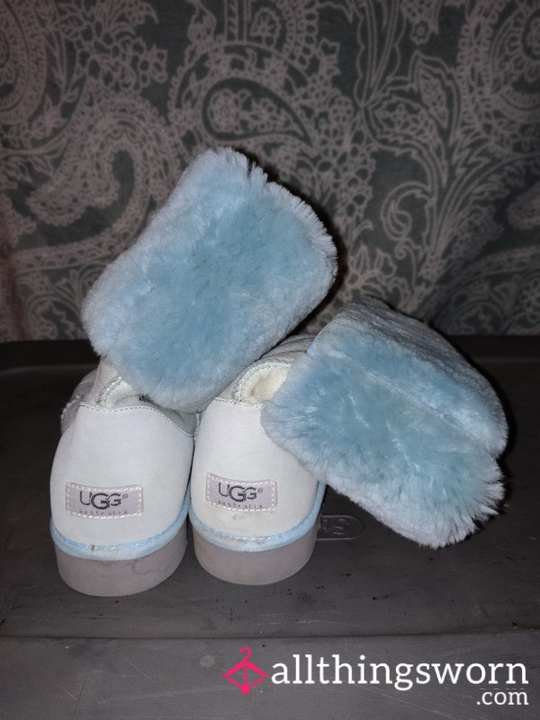 Smelly Light Blue UGG Boots