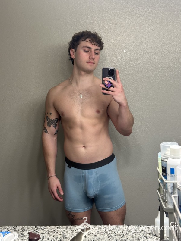 Light Blue Underwear