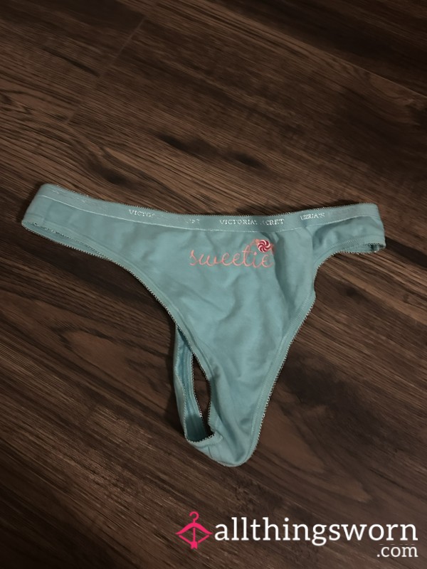 Light Blue Victoria's Secret "Sweetie" Panties